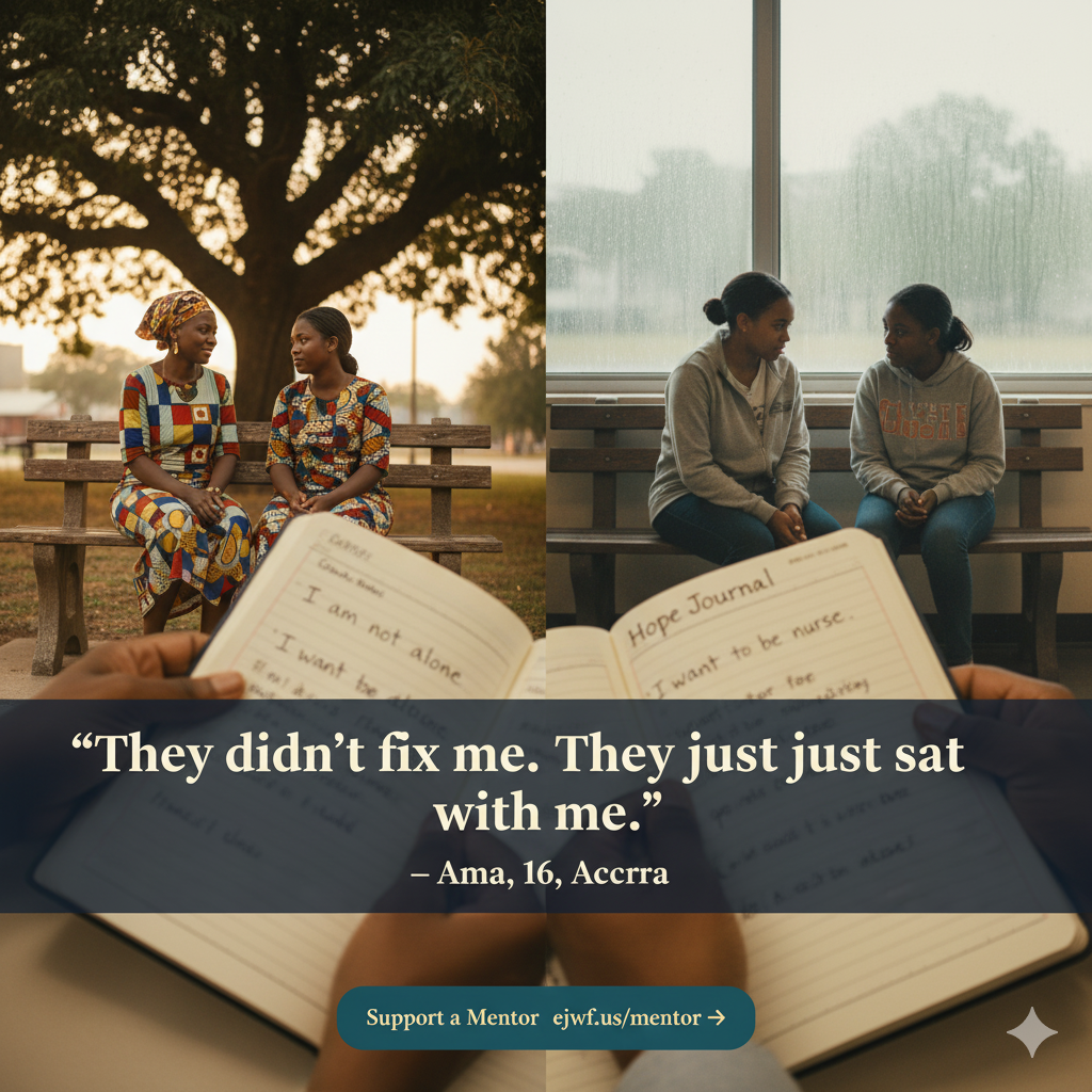 Mentorship as Medicine — Healing Through Human Connection in Ghana & Chicago